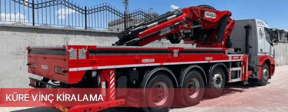 Küre İlçemi Vinç Kiralama